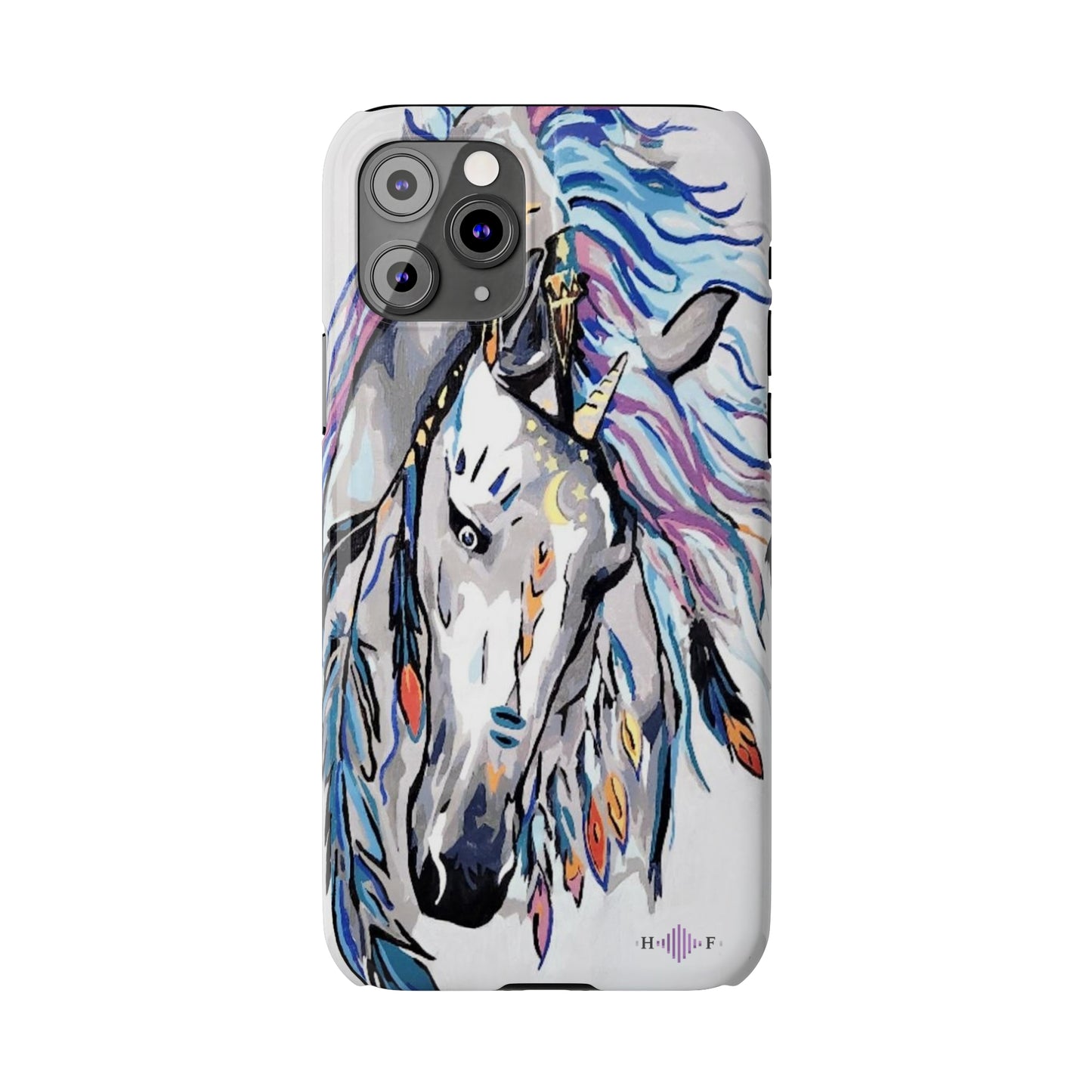 Gypsy Horse (non encadré) Étuis de téléphone minces