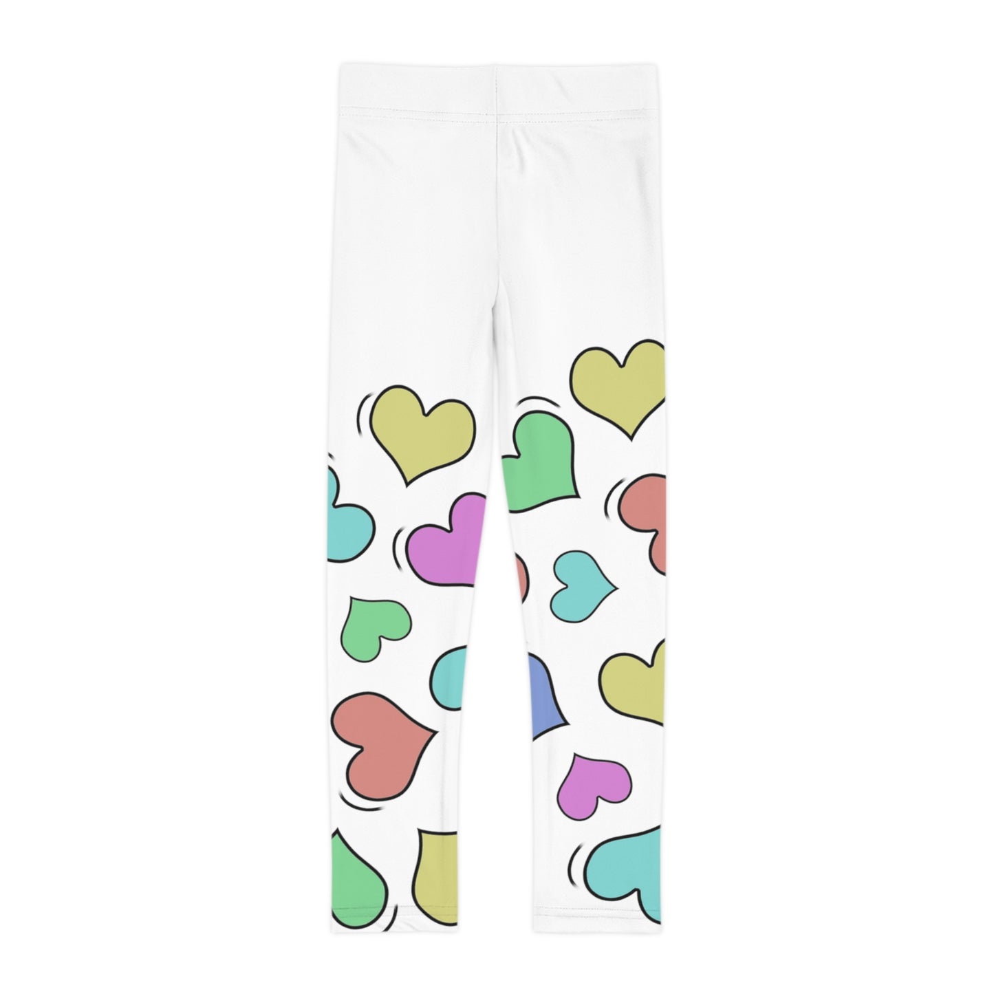 Big Sweetie Hearts ( blanc ) - Leggings Enfants (AOP)