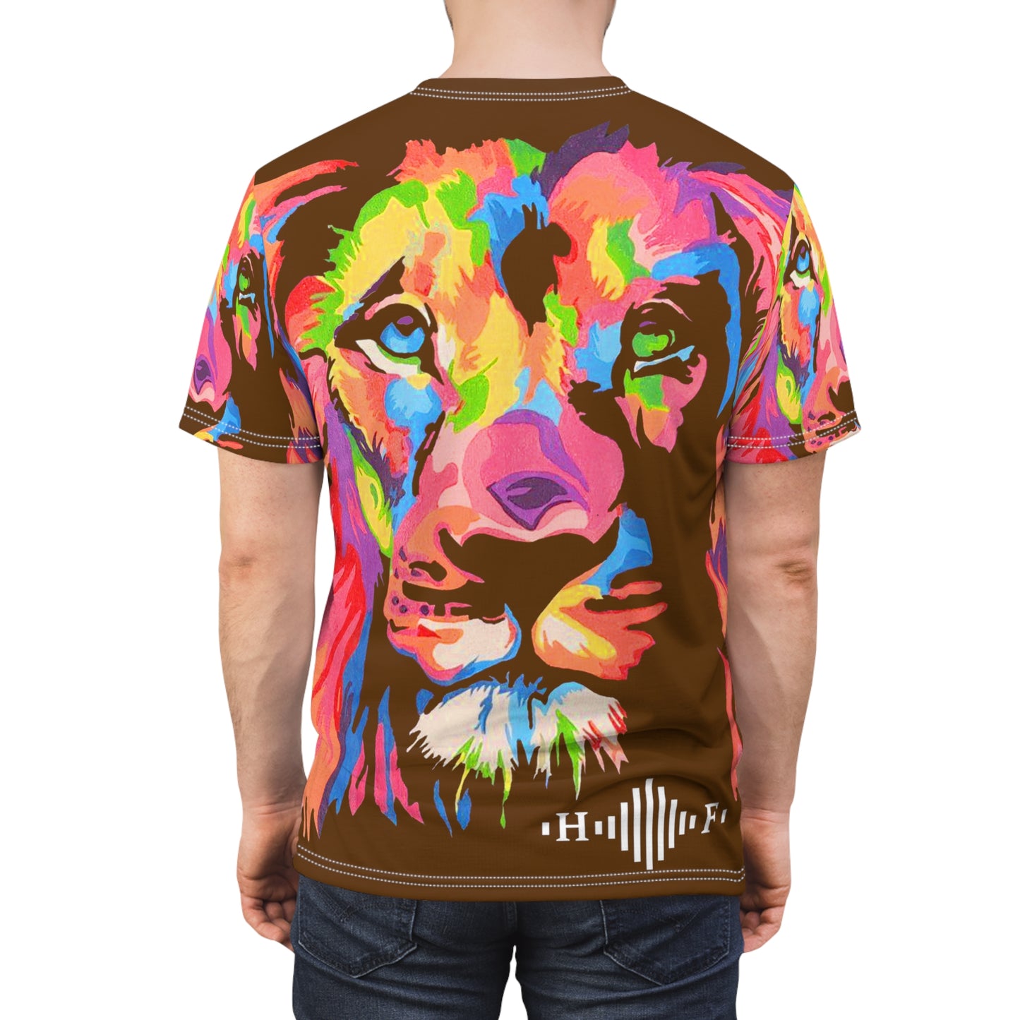 Lionheart (Marron) - T-shirt confort