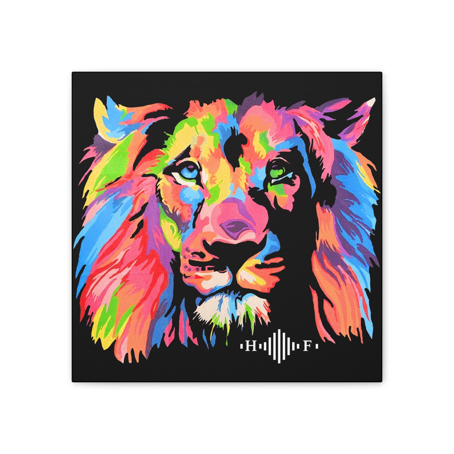 Lionheart Canvas Stretched, 0.75"