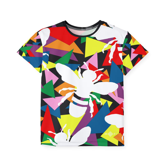 Tangle Bees - Kids Sports Jersey Tee