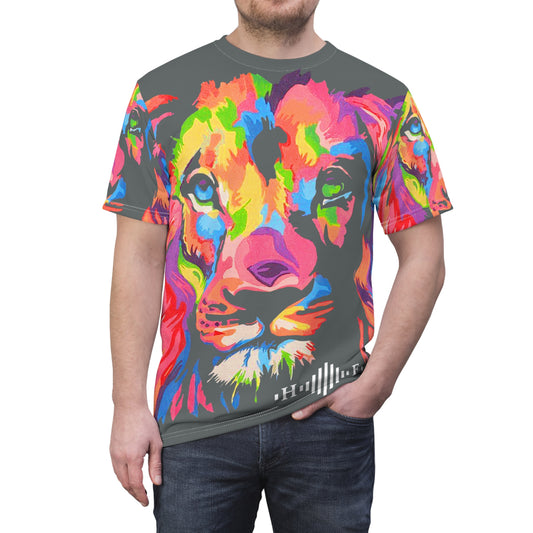 Lionheart (Gris) - T-shirt confort