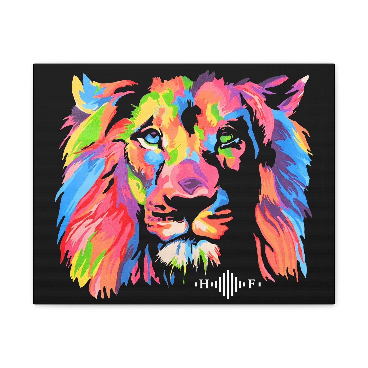 Lionheart Canvas Stretched, 0.75"