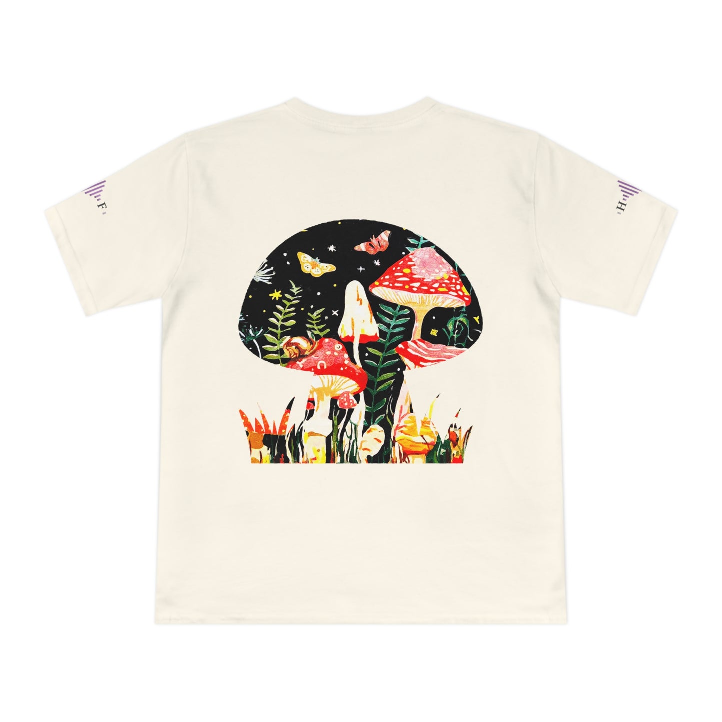 Nuits aux champignons BIOLOGIQUES - T-shirt unisexe en jersey classique
