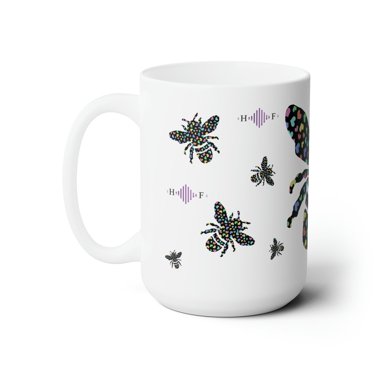 Must Love Bees - Ceramic Mug 15oz