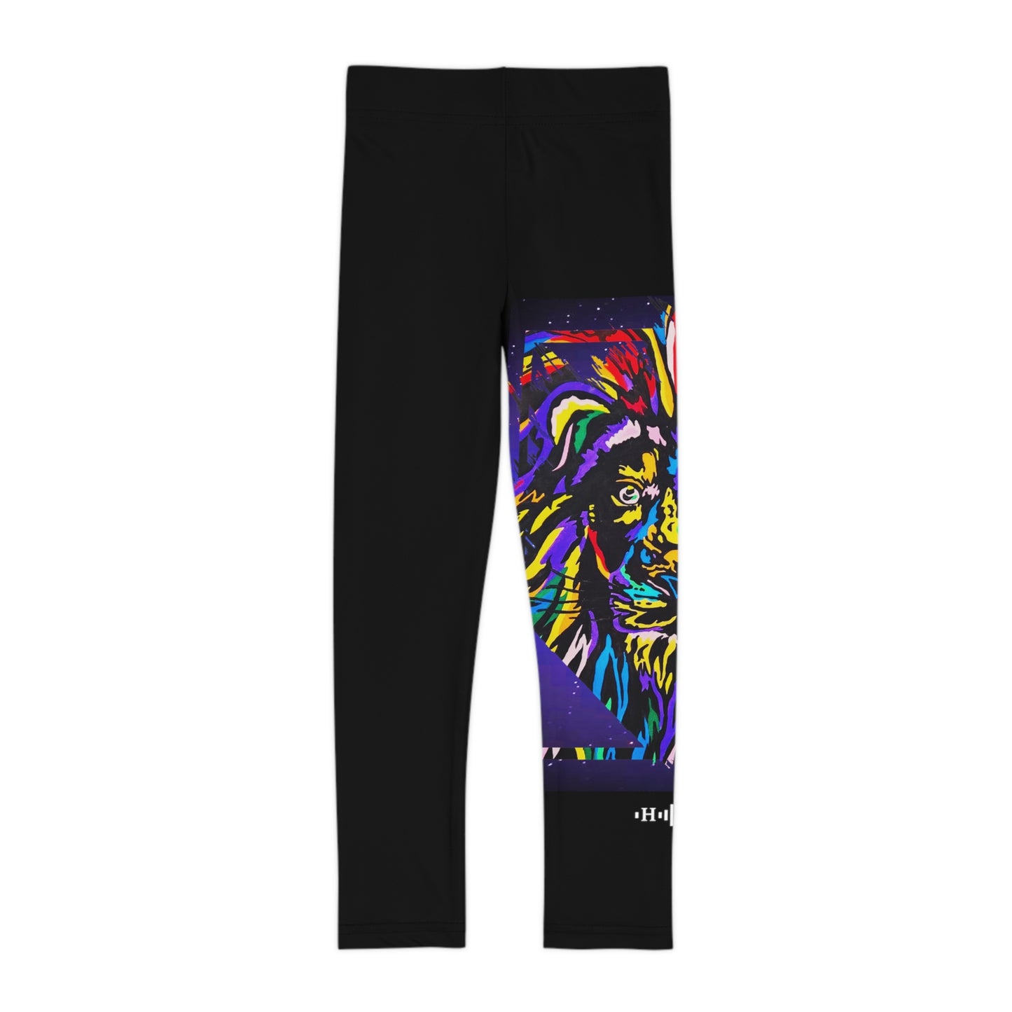 Lyre la demi-jambe Lyran - Leggings Enfants (AOP)