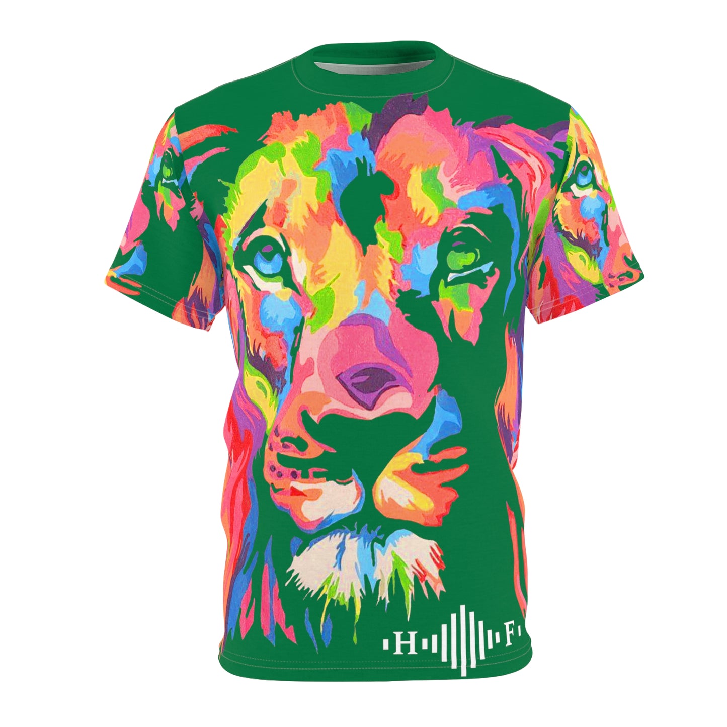 Lionheart (Vert) - T-shirt confort
