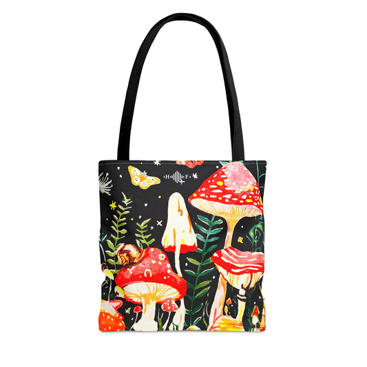 Mushroom Nights Tote Bag