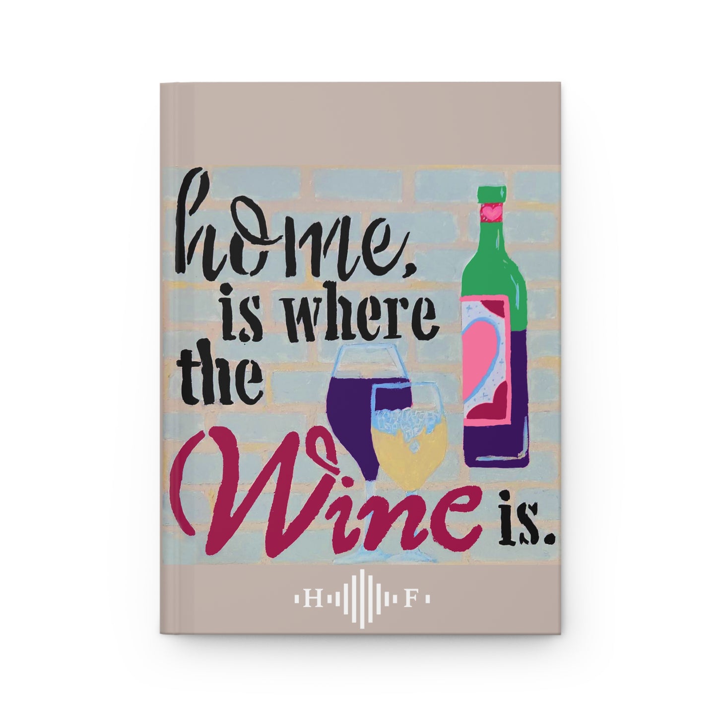 Wine Time - Hardcover Journal Matte