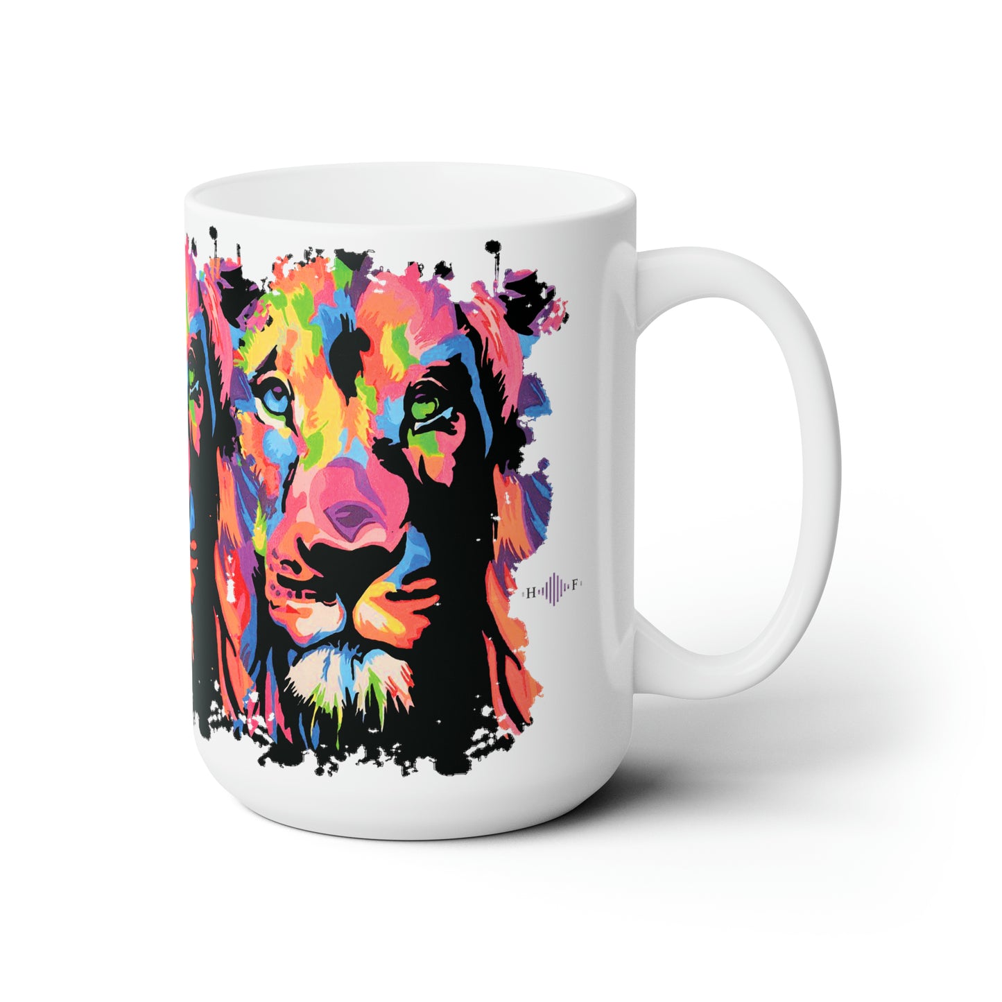 Lionheart- Ceramic Mug 15oz