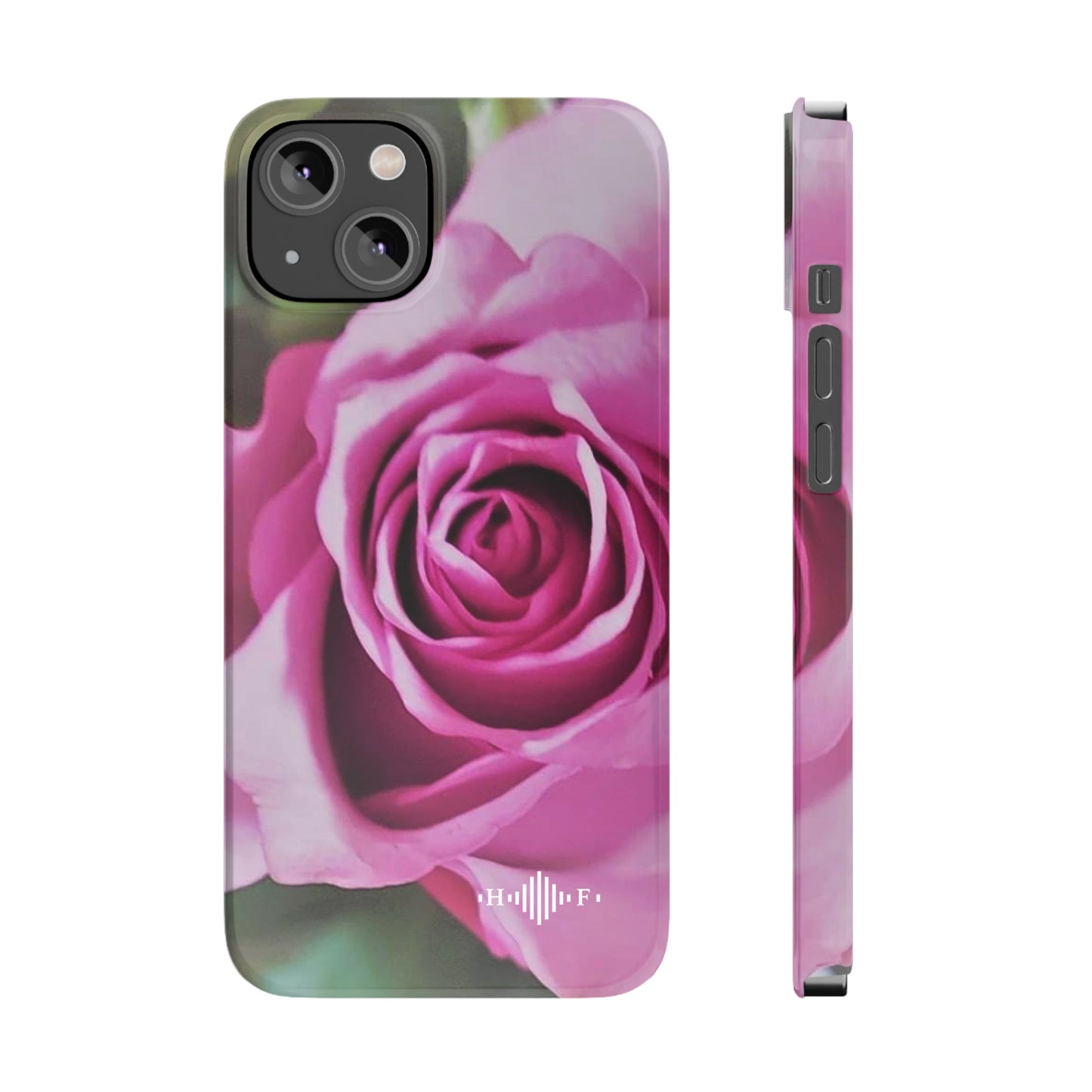 Pink Rose - Slim Phone Cases