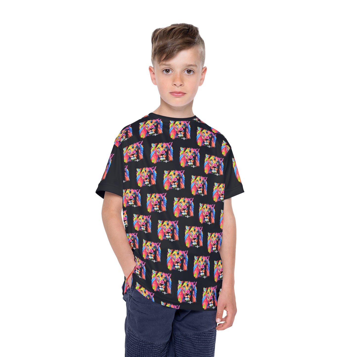 Lionheart - Kids Sports Jersey Tee