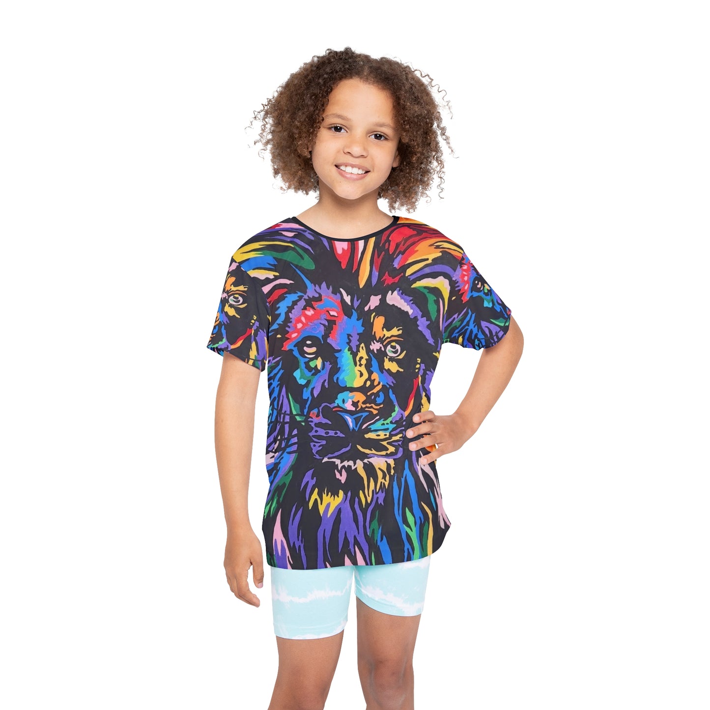 Lyre the Lyran - Kids Sports Jersey Tee