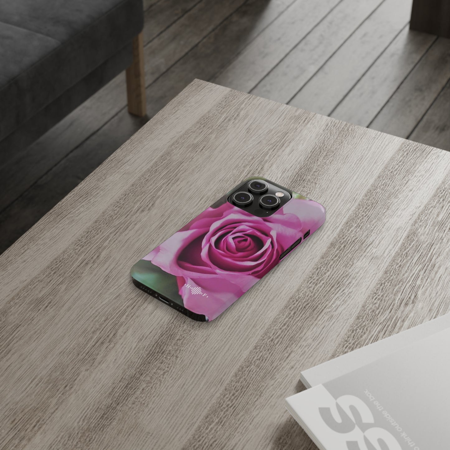 Pink Rose - Slim Phone Cases