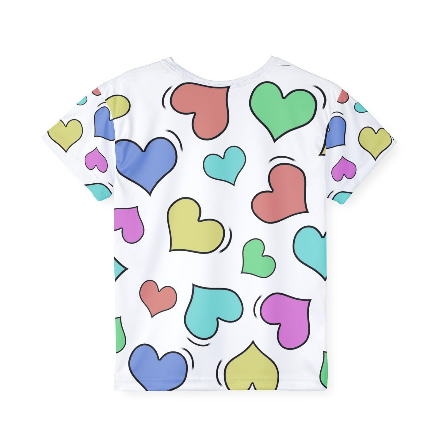 Sweetie Hearts - Kids Sports Jersey Tee