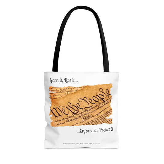 Constitution Rules Tote Bag