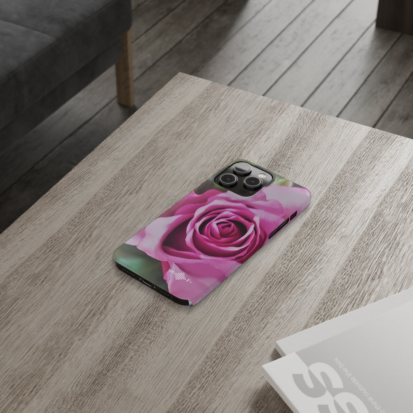 Pink Rose - Slim Phone Cases