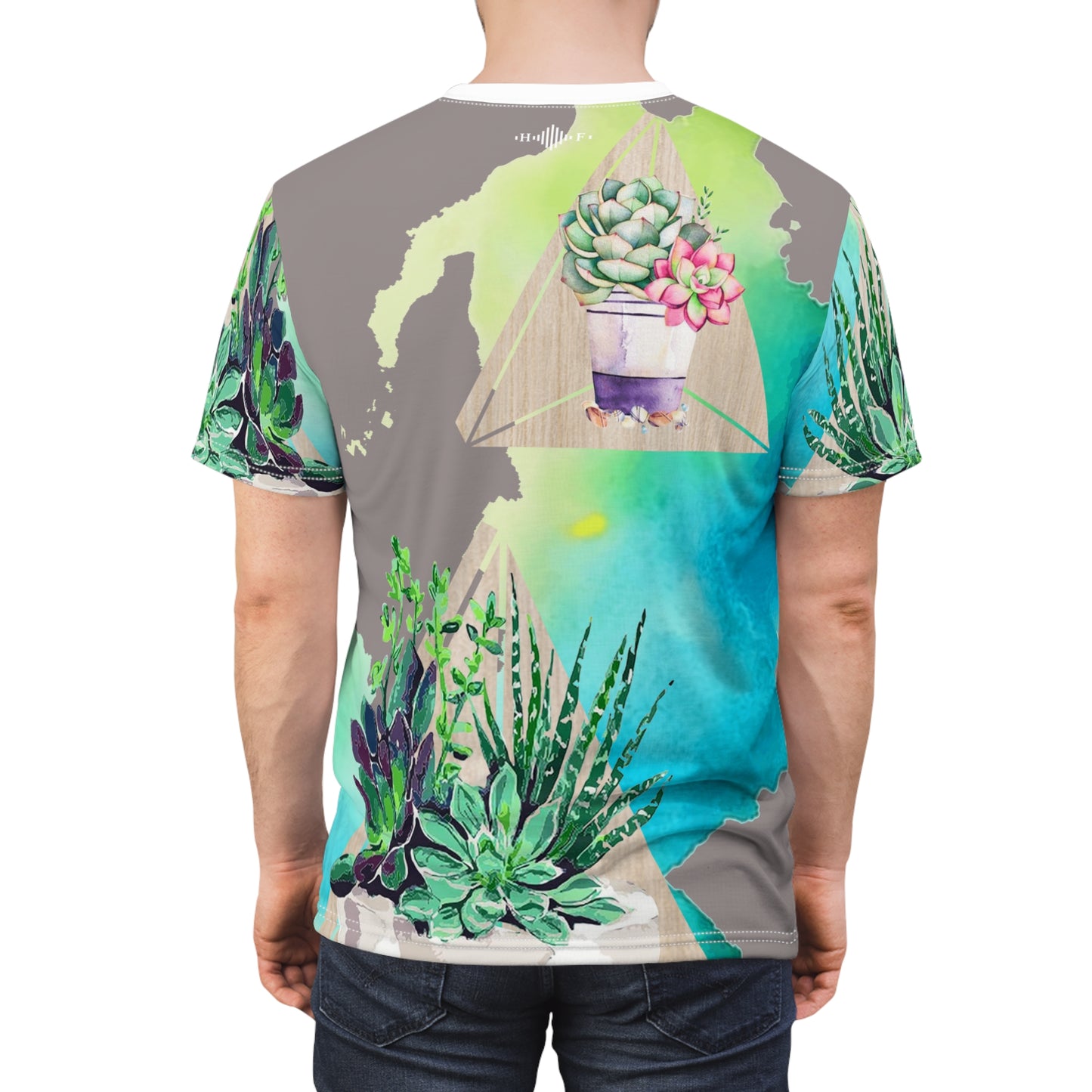 T-shirt confort Calm Succulents