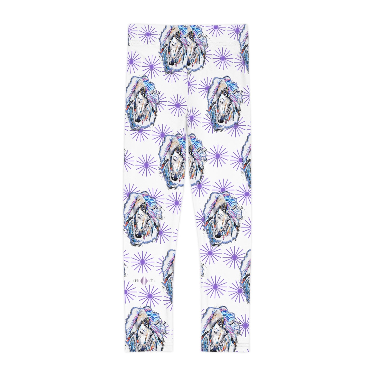 Gypsy Horse ( blanc ) - Leggings Enfants (AOP)