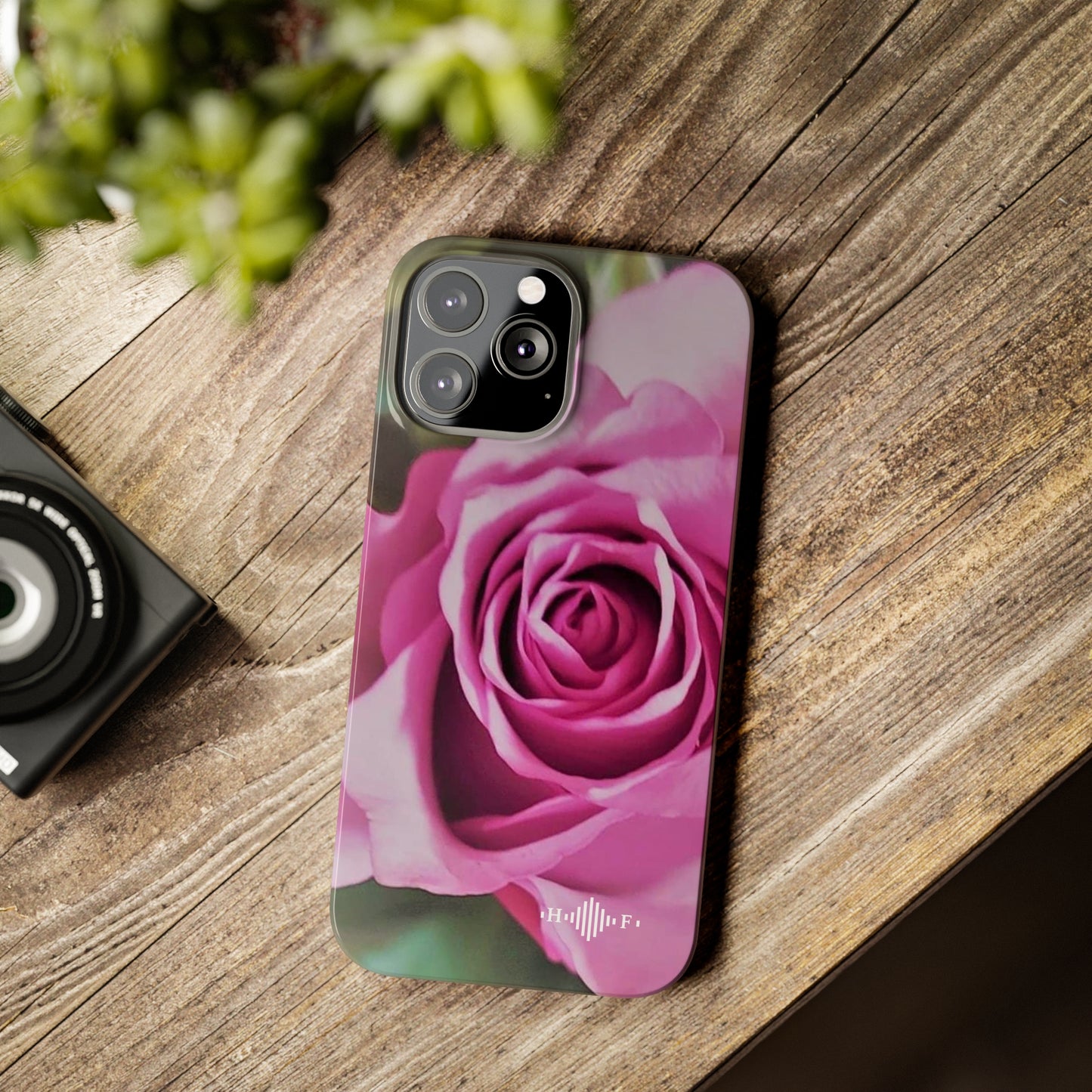 Pink Rose - Slim Phone Cases