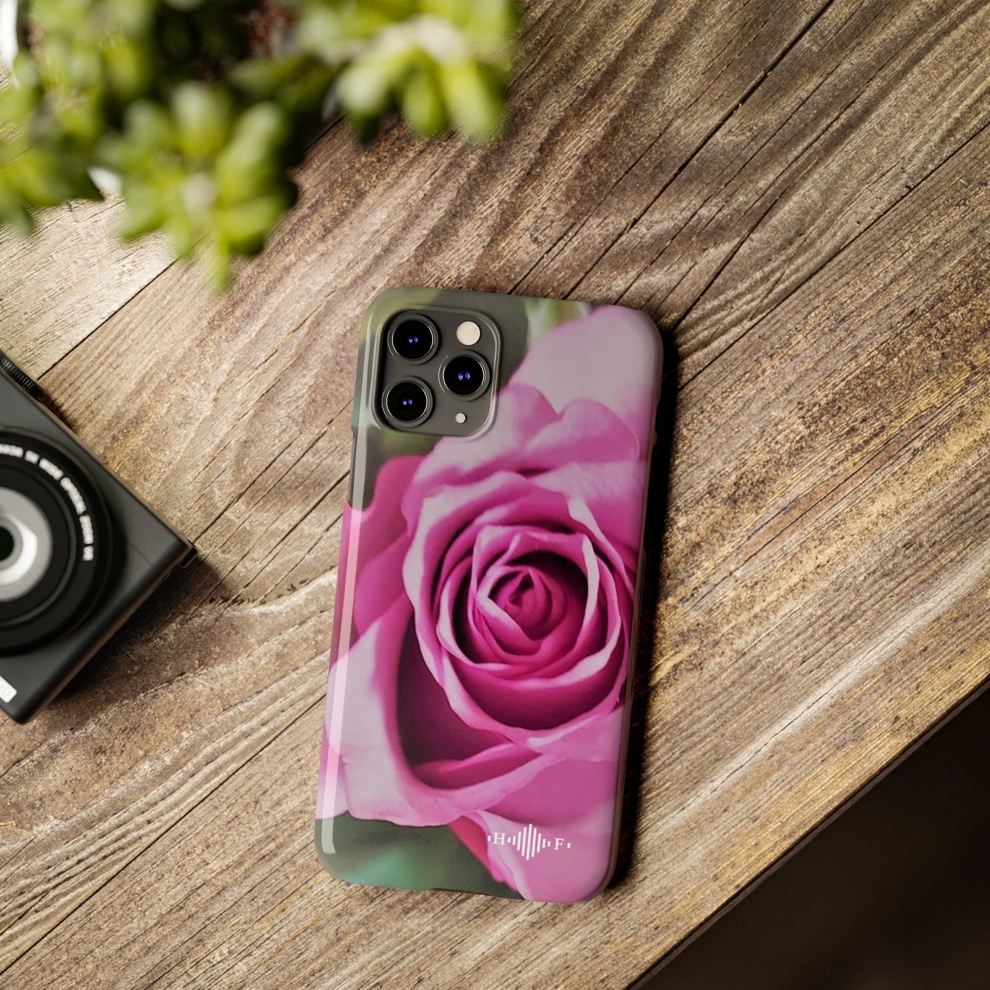 Pink Rose - Slim Phone Cases