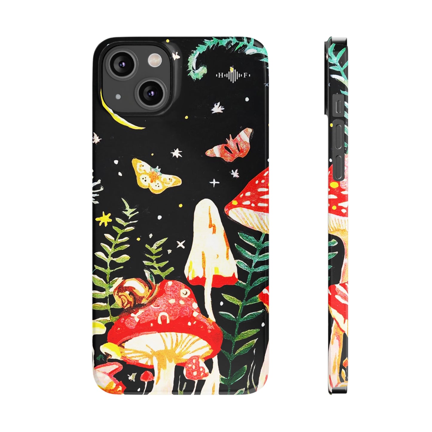 Mushroom Nights Slim Phone Cases