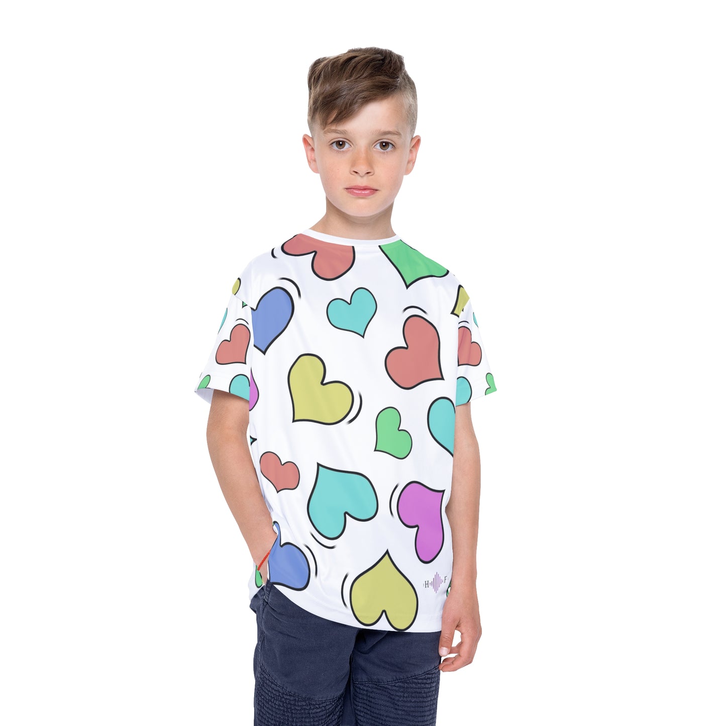 Sweetie Hearts - Kids Sports Jersey Tee