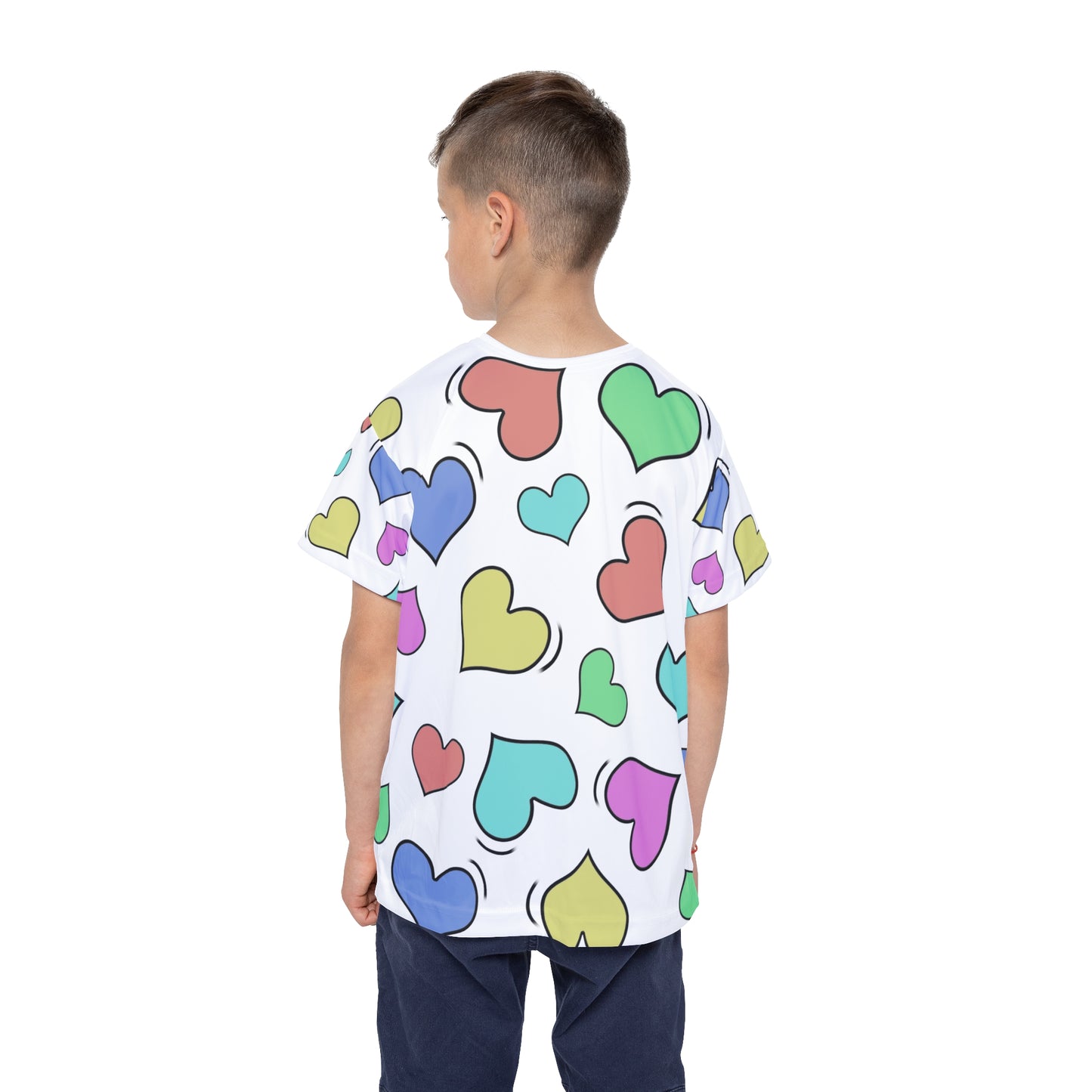 Sweetie Hearts - Kids Sports Jersey Tee