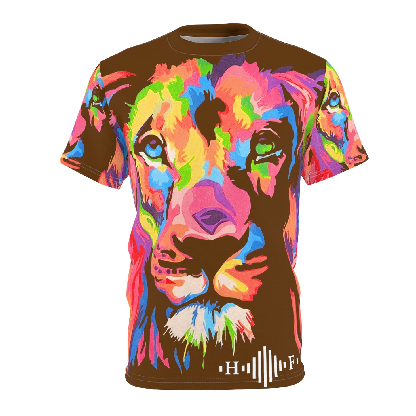 Lionheart (Marron) - T-shirt confort