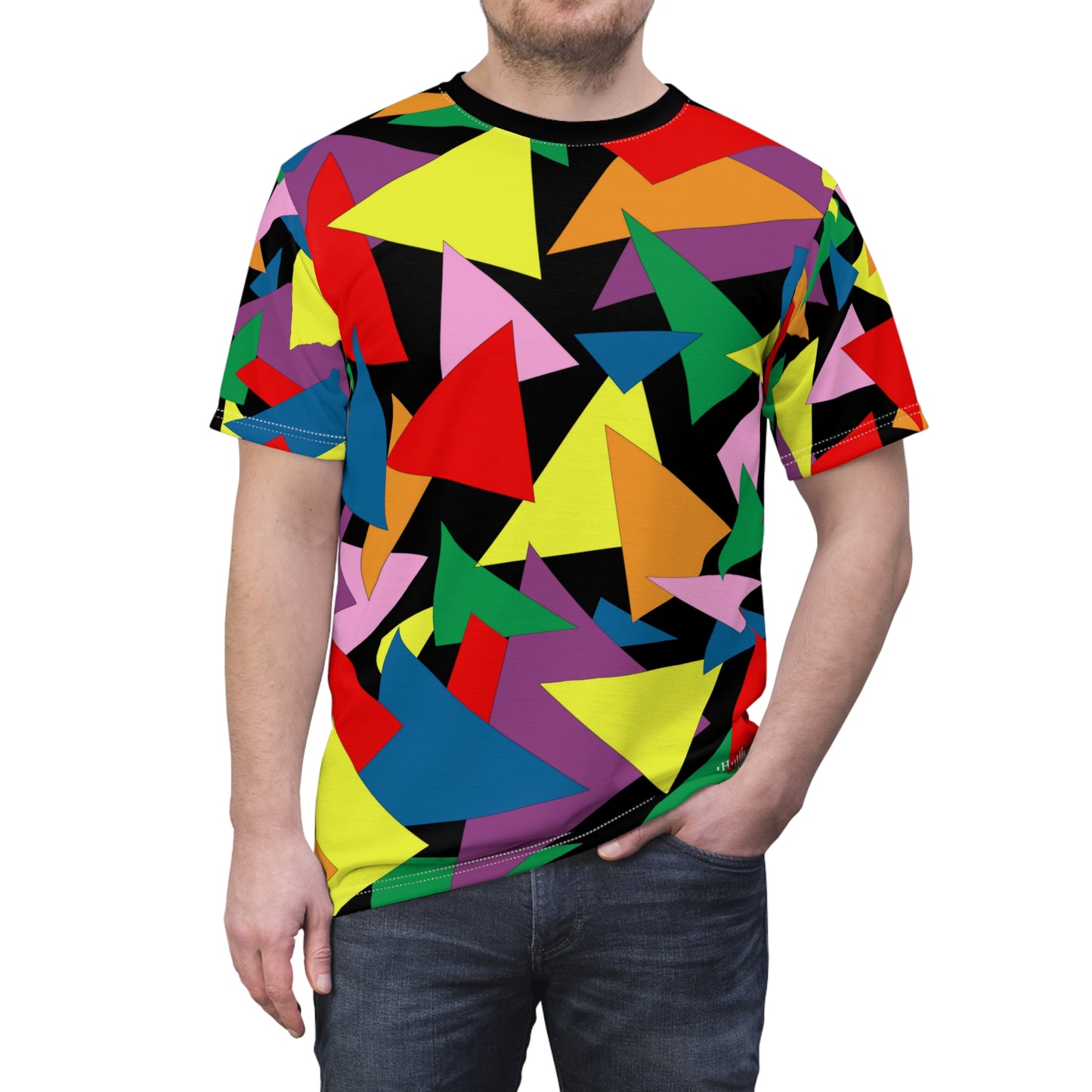 Triangle Tangle - Comfort Tee ( Black )