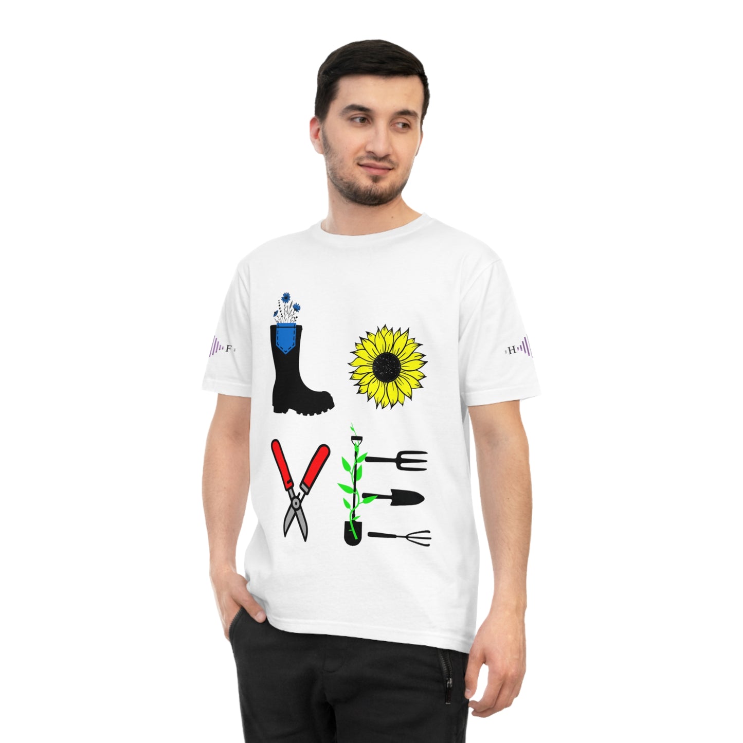 BIO Garden Love - T-shirt unisexe en jersey classique