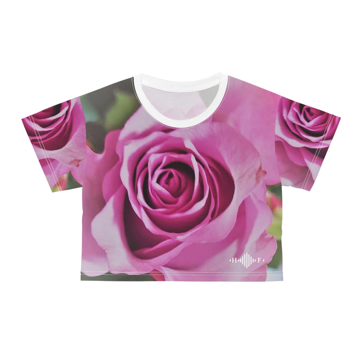 Rose Rose - T-shirt court (AOP)