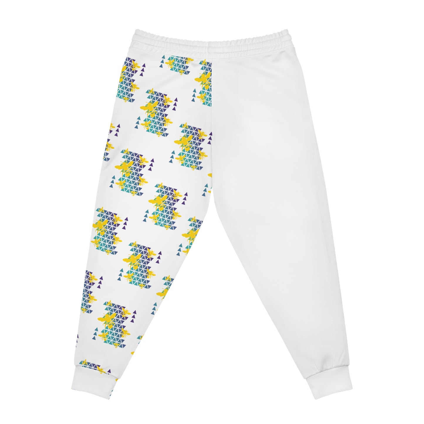 Golden Bees white - Athletic Joggers (AOP)