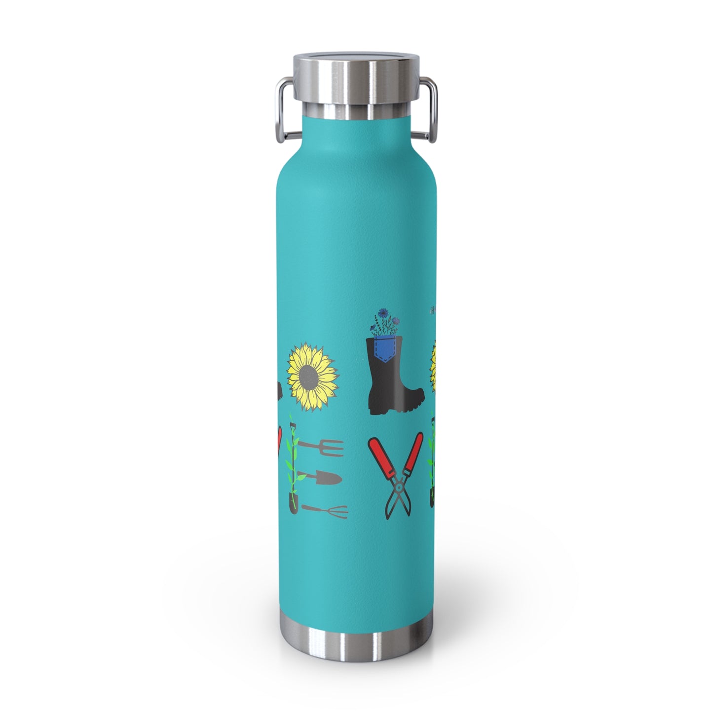 Garden Love - Copper Vacuum Insulated Bottle, 22oz
