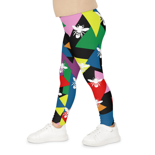 Tangle Bees - Leggings pour enfants (AOP)