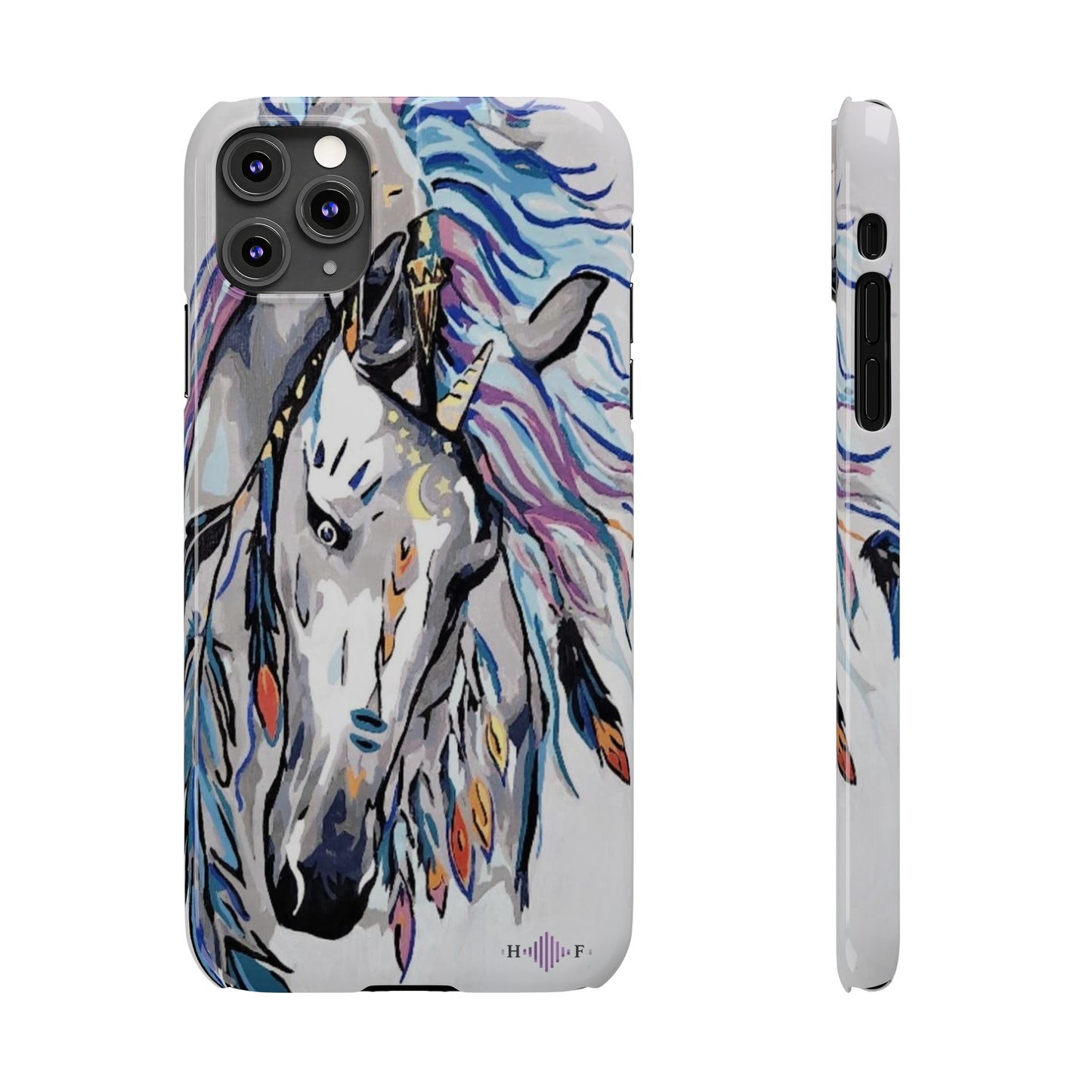 Gypsy Horse ( unframed ) Slim Phone Cases
