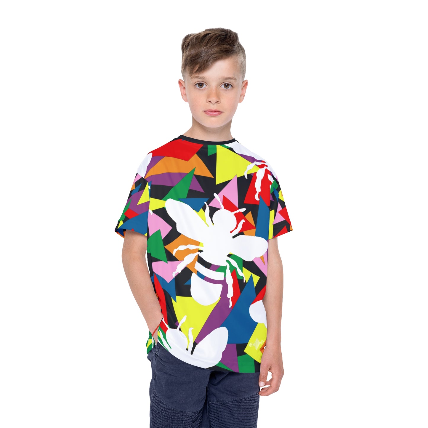 Tangle Bees - T-shirt en jersey de sport pour enfants