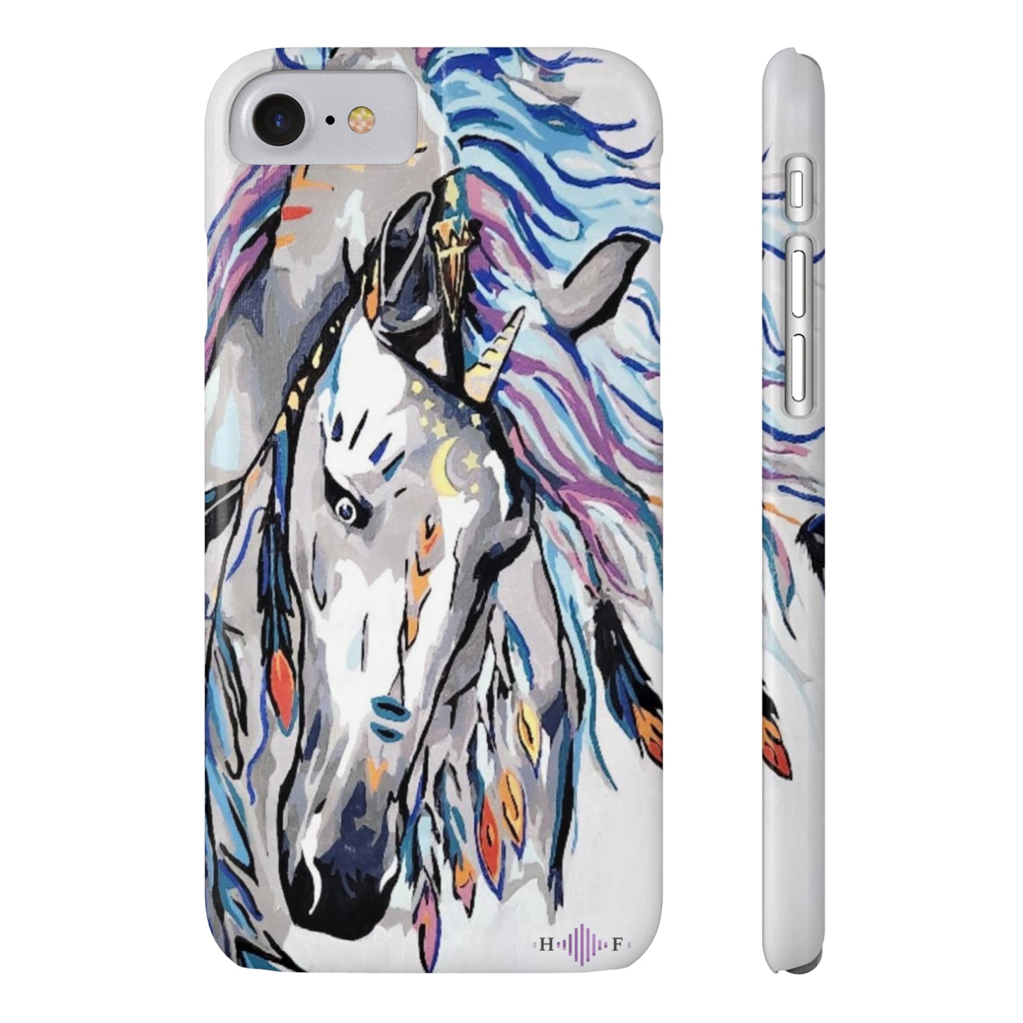 Gypsy Horse ( unframed ) Slim Phone Cases