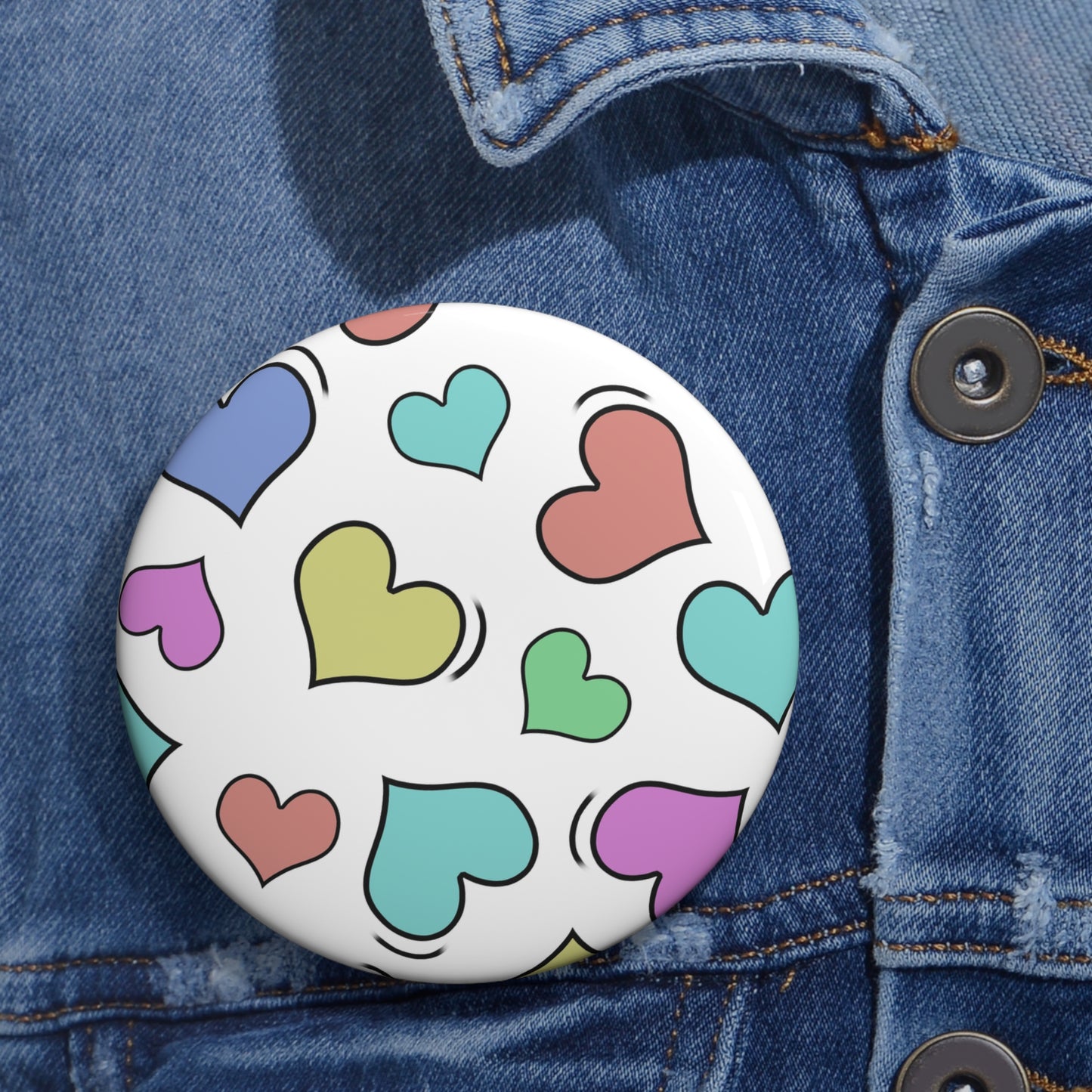 Sweetie Hearts -  Pin Buttons