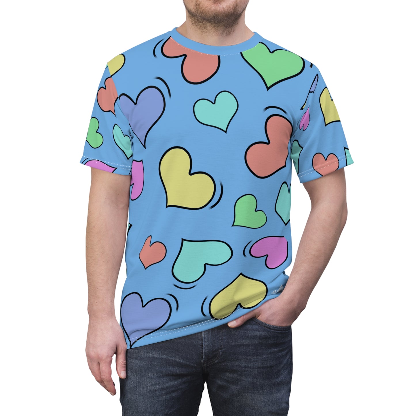 Sweetie Hearts (Bleu) - T-shirt confort