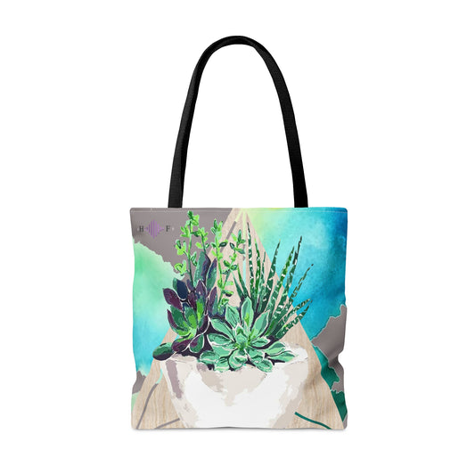 Cool Succulents Tote Bag
