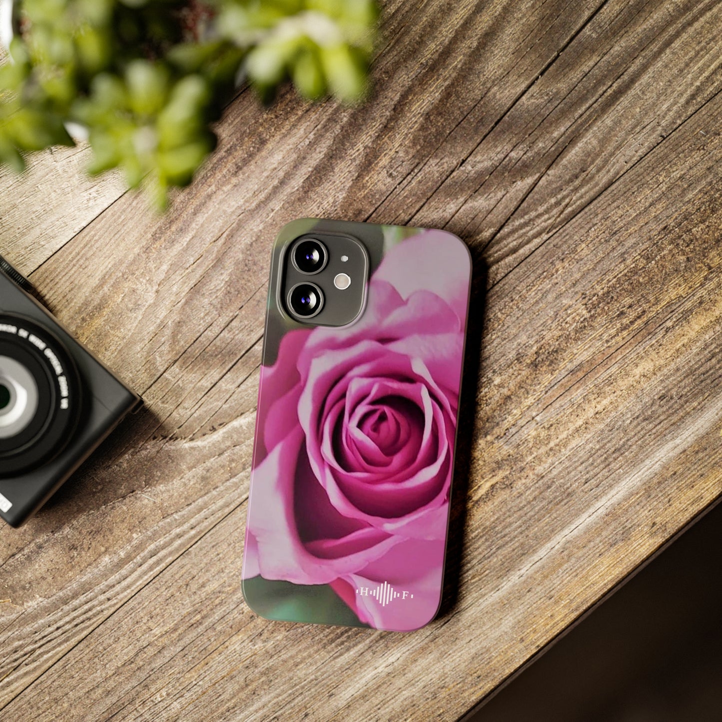 Pink Rose - Slim Phone Cases