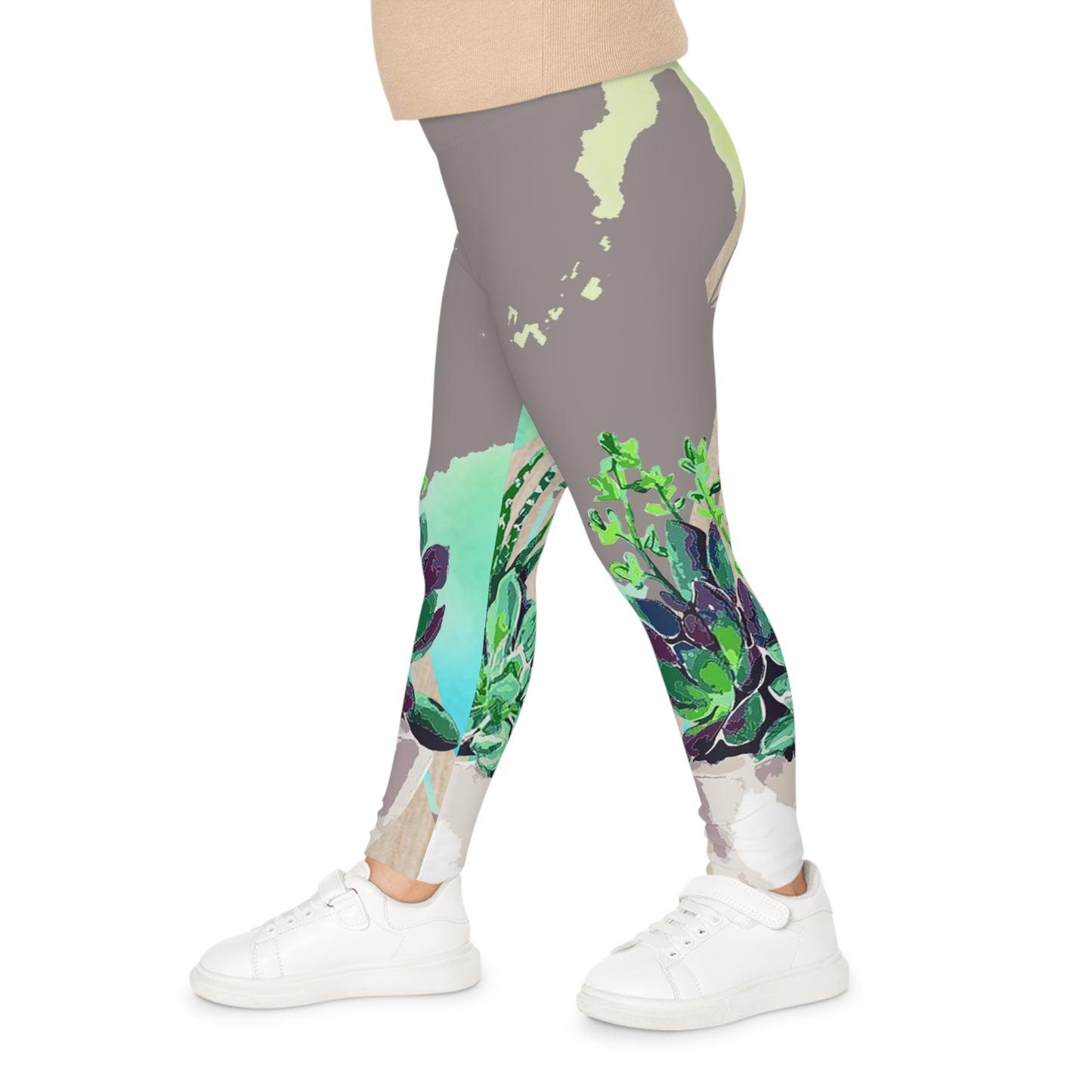 Cool Succulents - Leggings pour enfants (AOP)