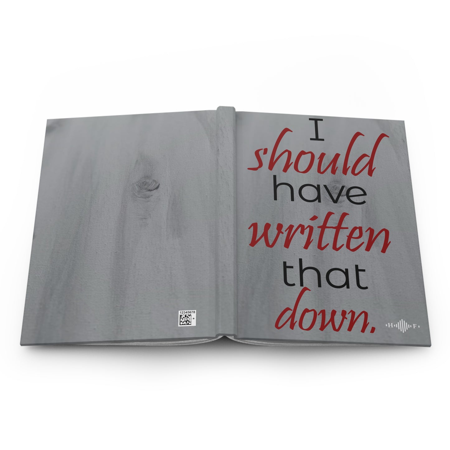 I should have written that down - Hardcover Journal Matte