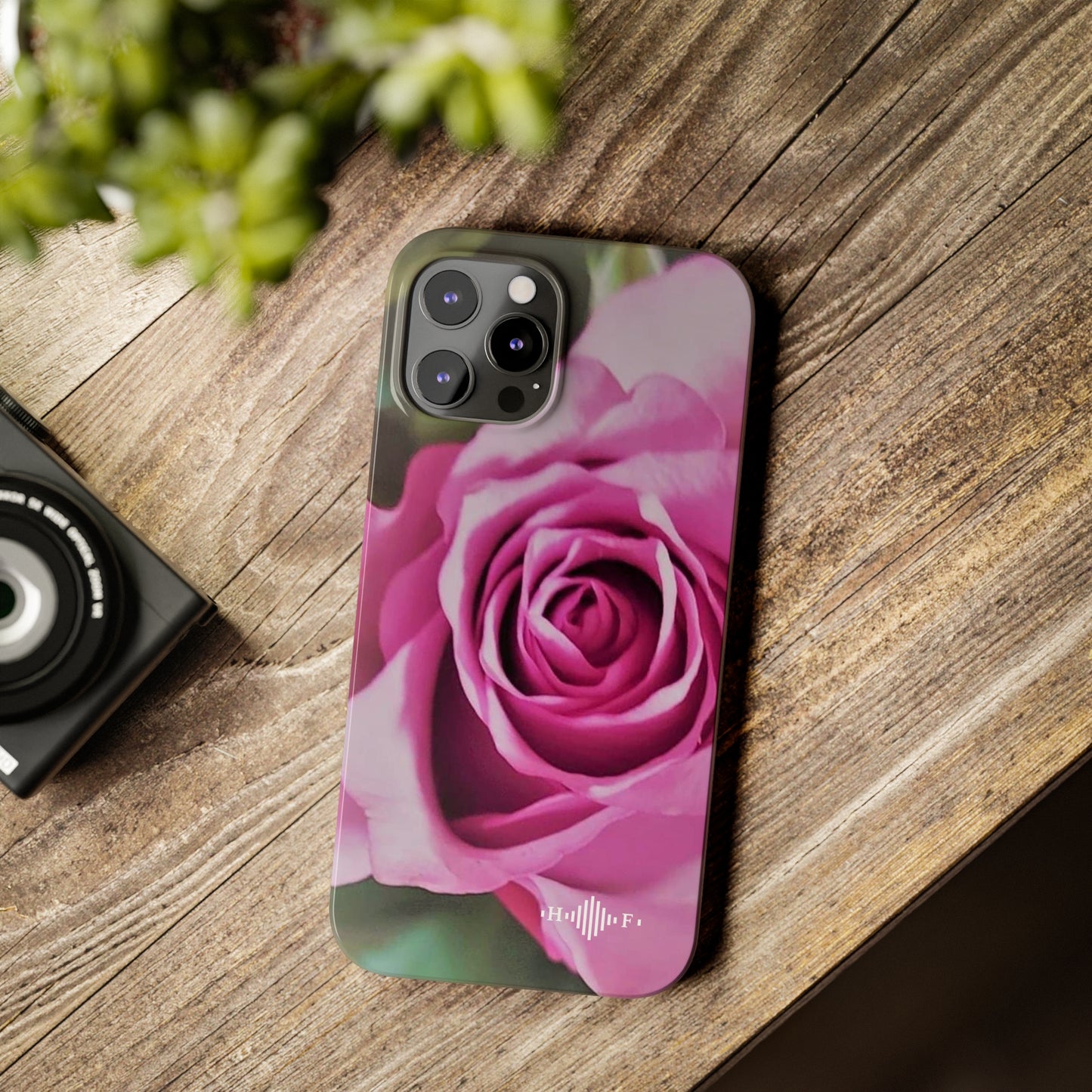 Pink Rose - Slim Phone Cases