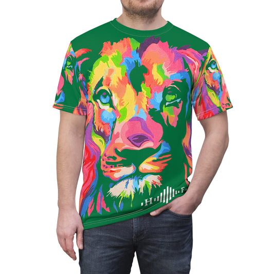 Lionheart (Vert) - T-shirt confort