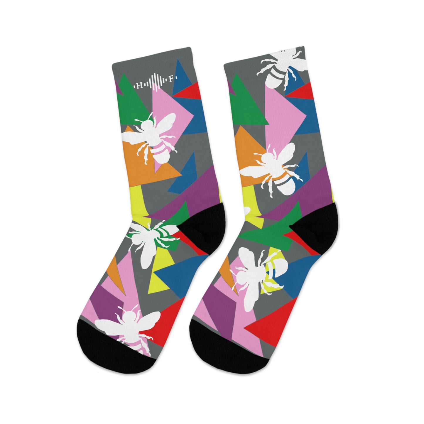 Tangle Bees - Recycled Poly Socks