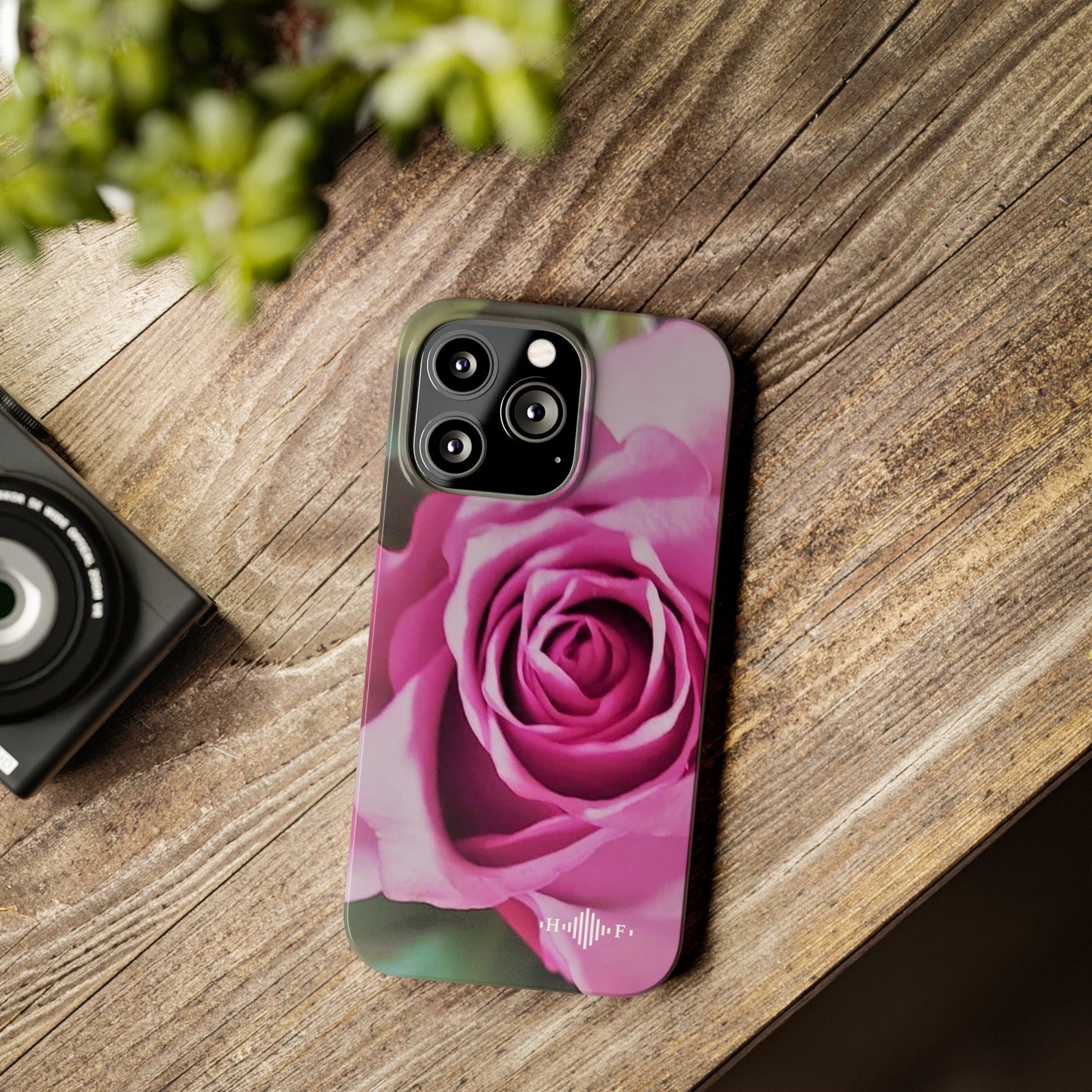 Pink Rose - Slim Phone Cases