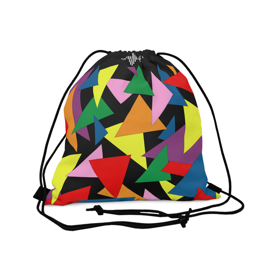 Triangle Tangle - Outdoor Drawstring Bag