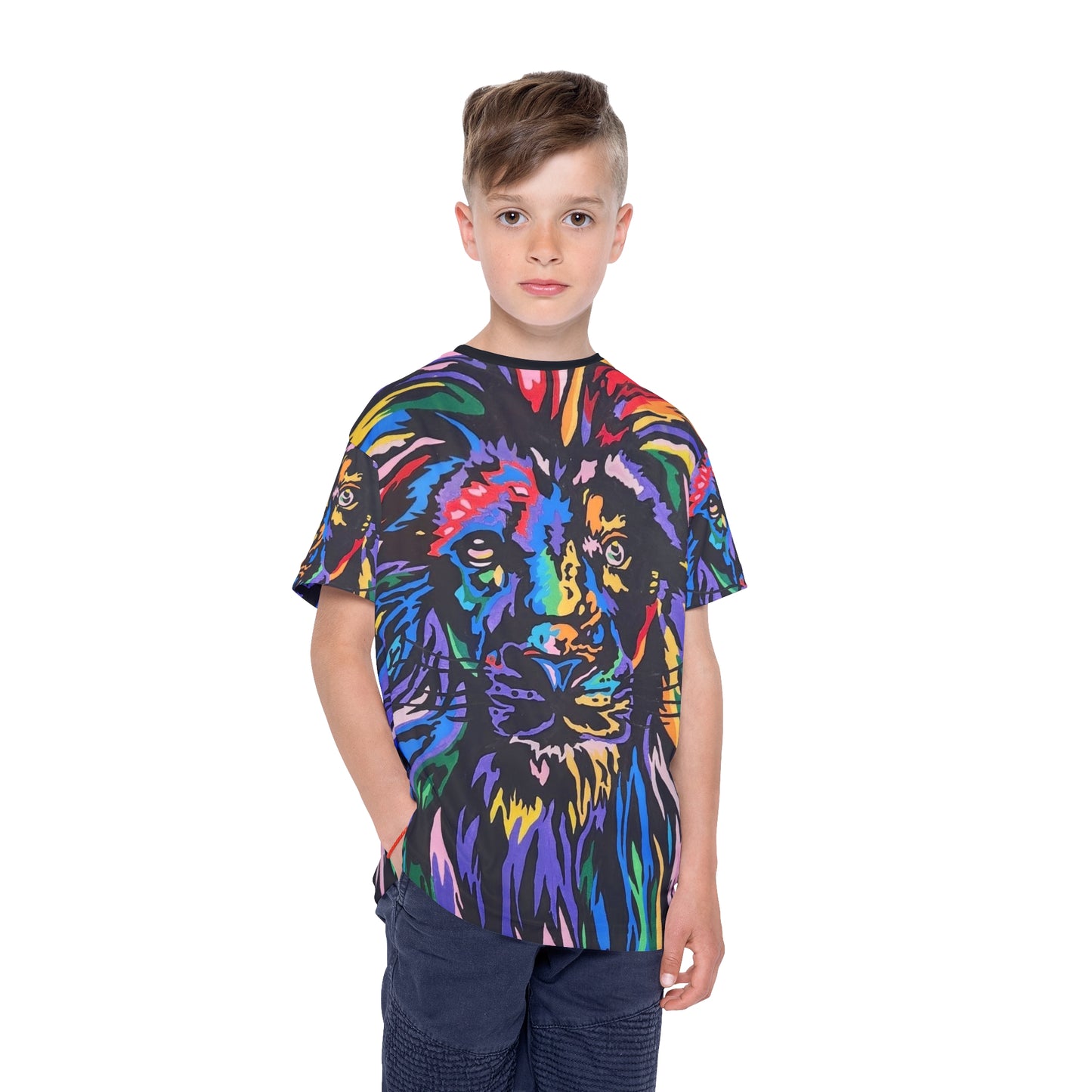 Lyre the Lyran - Kids Sports Jersey Tee